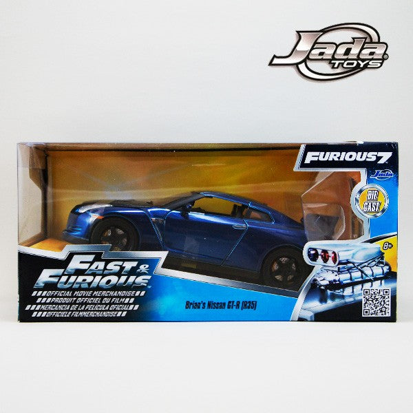 1/24 Nissan GTR R35 Fast Fusious 7  Jada 97036 Passion Diecast