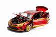  2016 Chevy Camaro SS with Iron Man Figure, Avengers -1/24  Jada 99724 Passion Diecast