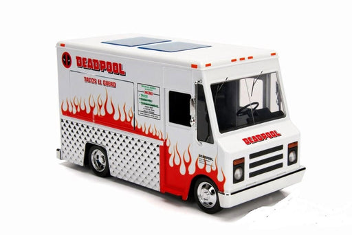Taco Truck with Deadpool figure  Jada 1/24 99730 -  Passion Diecast 