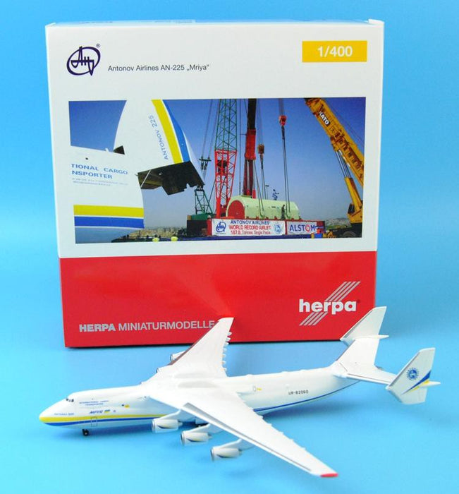 Antonov An-225 Mriya  Herpa 1/400 562287 Passion Diecast 
