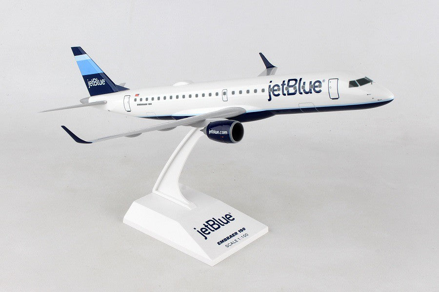 JETBLUE  Embraer E-190 Skymarks 1/100  SKR980 Passion Diecast 