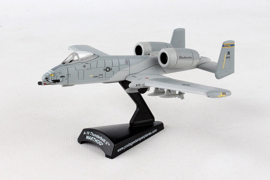 Fairchild A-10 WARTHOG Blacksnakes 163 FS INDIANA ANG POSTAGE STAMP 1/140  PS5375-3 Passion Diecast 