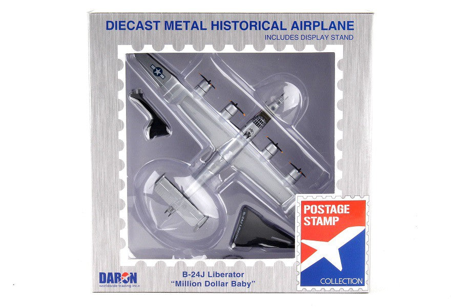 Consolidated B-24 LIBERATOR  MILLION DOLLAR BABY POSTAGE STAMP 1/163  PS5557-4 Passion Diecast 