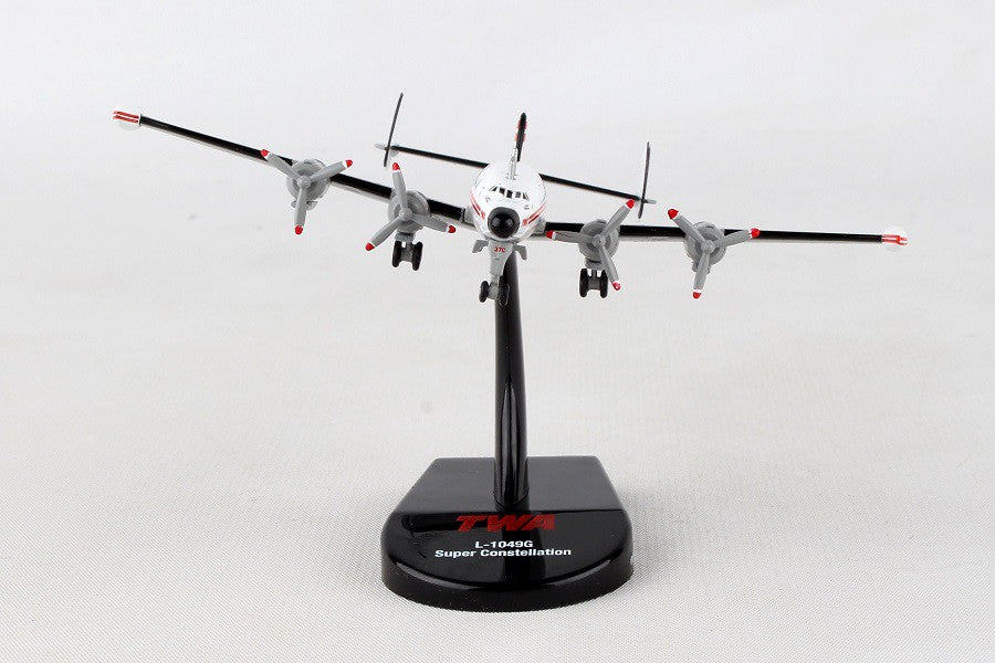 TWA   Lockheed  L1049 constellation Postage Stamp 1/300 PS5806-1 Passion Diecast 