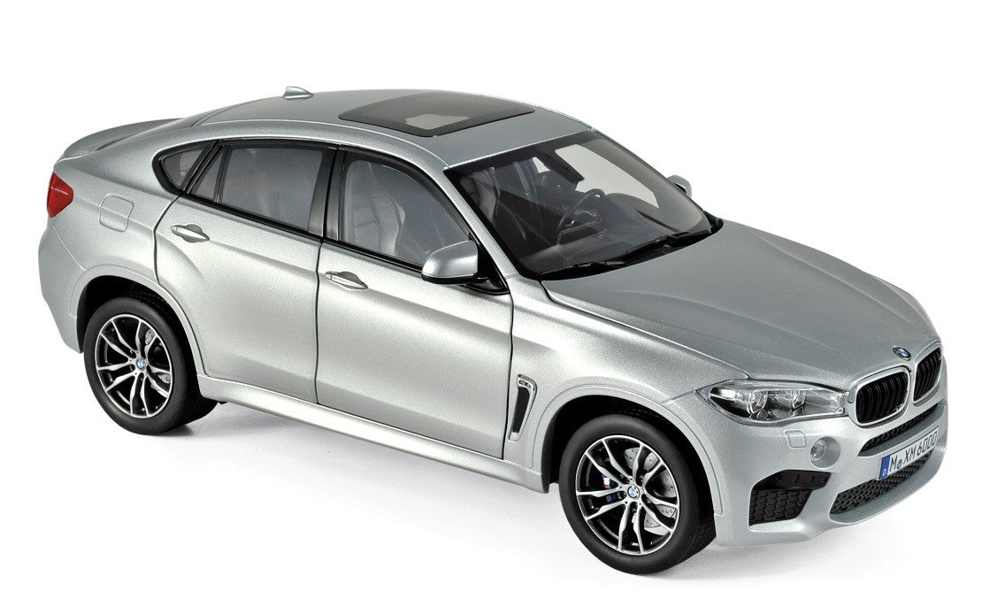 BMW X6 M 2016 - SILVER 1/18  Norev 183200  Passion diecast 