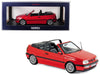 VW GOLF CABRIOLET 1995 - RED  1/18  Norev 188433 Passion diecast 
