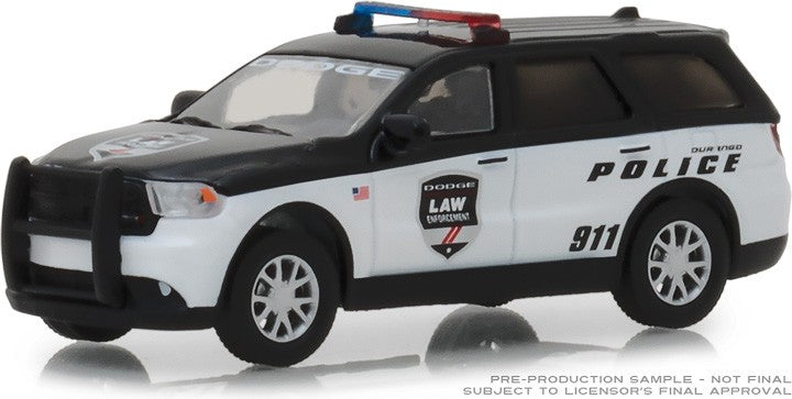 2017 Dodge Law Enforcement Durango Police  greenlight 29995 1-64 PassionDiecast