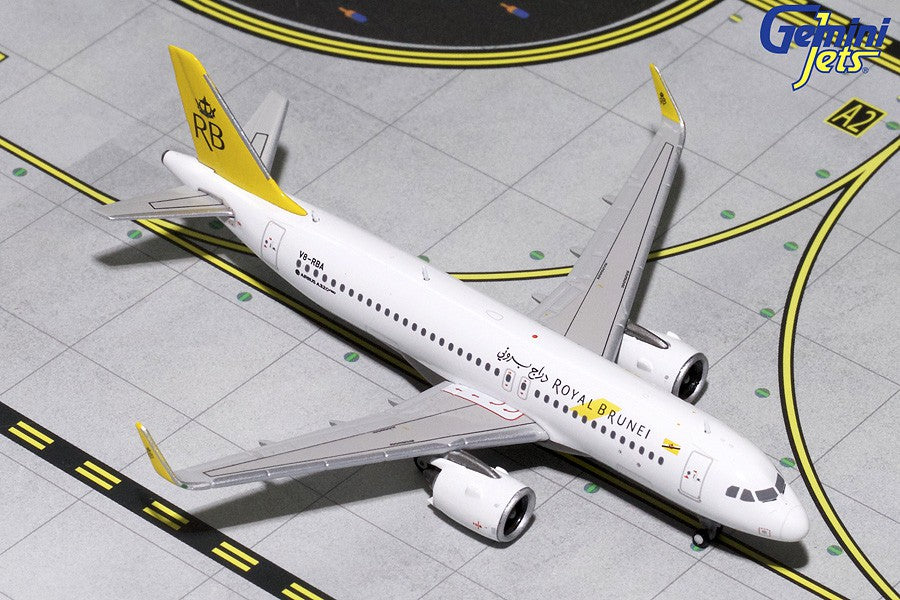 Royal Brunei Airbus  A320NEO  Gemini 1/400 GJRBA1717   Passion Diecast 