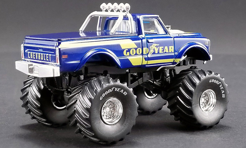 CHEVROLET K-10 1970 - MONSTER TRUCK - GOODYEAR  ACME 1-64  51267  Passion Diecast