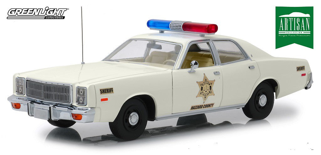 Dodge Monaco 1977 Hazzard County Sheriff  Greenlight Artisan 19055  PASSION DIECAST