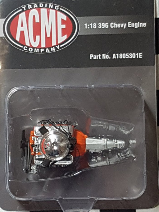 Chevrolet  Z16 396 engine and transmission   Acme 1/18  A1805301E  Passion Diecast