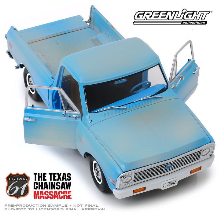 1971 Chevrolet C-10 - Texas Chainsaw Massacre 1/18 HWY 61  18014  Passion Diecast 