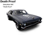 1971  Chevrolet Nova Death Proof Horror Film movie,1/18 GMP 18925 Passion Diecast 