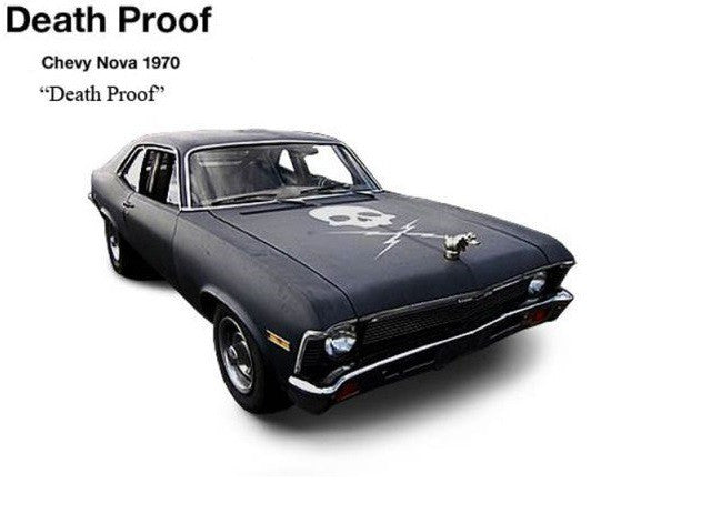 1971  Chevrolet Nova Death Proof Horror Film movie,1/18 GMP 18925 Passion Diecast 