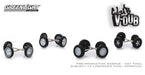 Club V-Dub Wheel & Tire Pack  (Hobby Exclusive)  1/64 Greenlingt 13172  Passion Diecast 