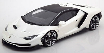 LAMBORGHINI CENTENARIO - SOLID WHITE  AUTOART 1/18  79111  Passion Diecast 