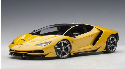 LAMBORGHINI CENTENARIO - METALLIC YELLOW  AUTOART 1/18  79115 Passion Diecast 