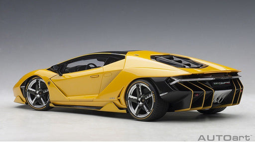 LAMBORGHINI CENTENARIO - METALLIC YELLOW  AUTOART 1/18  79115 Passion Diecast 