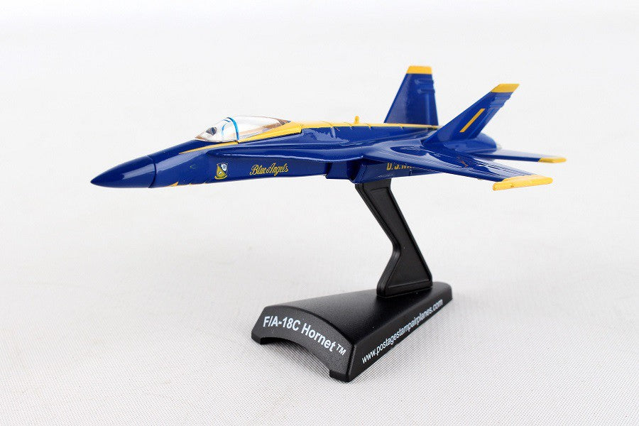 F/A-18C HORNET BLUE ANGELS Postage Stamp  1/150  PS5338-1  Passion Diecast 