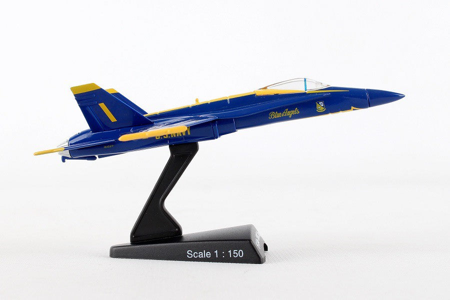 F/A-18C HORNET BLUE ANGELS Postage Stamp  1/150  PS5338-1  Passion Diecast 