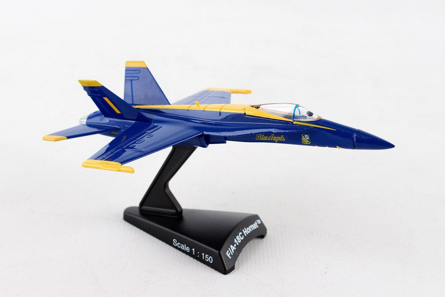 F/A-18C HORNET BLUE ANGELS Postage Stamp  1/150  PS5338-1  Passion Diecast 