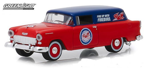  1955 Chevrolet One Fifty Sedan Delivery - Pure Oil  Running on Empty Series 7  Greenlight 1/64 41070 A Passion Diecast