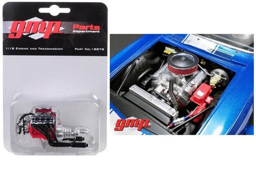 Chevrolet   engine and transmission Modified Big Block   GMP 1/18  18878  Passion Diecast