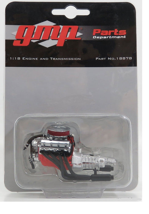 Chevrolet   engine and transmission Modified Big Block   GMP 1/18  18878  Passion Diecast