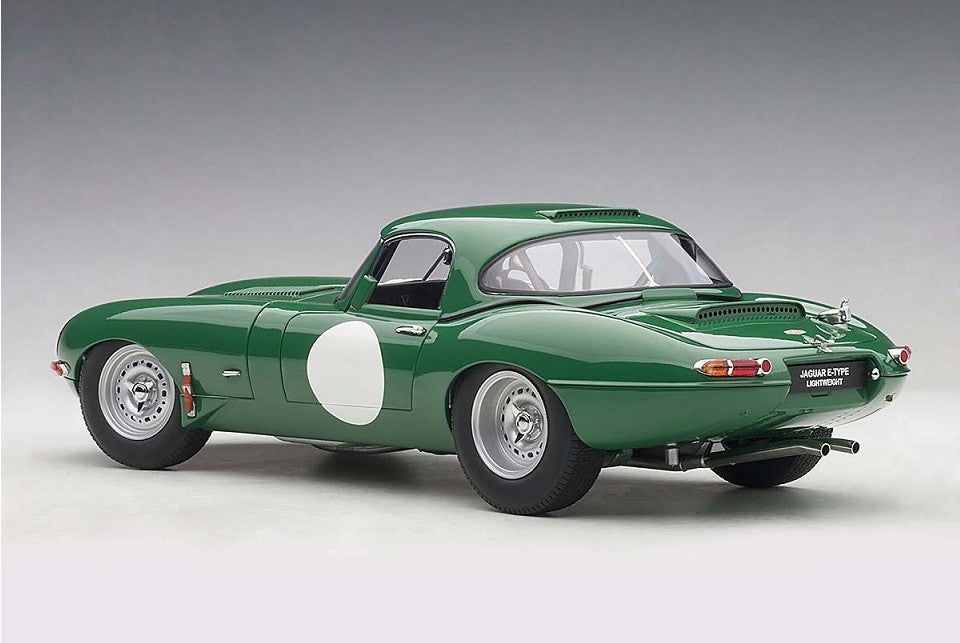 Jaguar Lightweight E-Type - Opalescent Dark Green  AUTOART 1/18 73648 Passion Diecast 