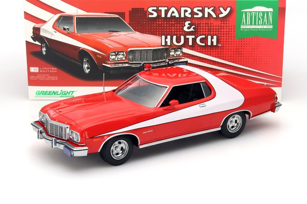 1976 Ford Torino  Starsky Et Hutch Tv Series  Greenlight 1/18 19017 Passion Diecast 