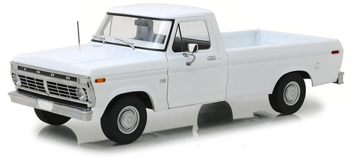 1973 Ford F-100  White  Greenlight 1/18  13536  Passion Diecast 