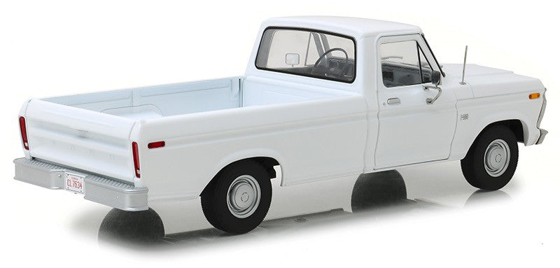 1973 Ford F-100  White  Greenlight 1/18  13536  Passion Diecast 