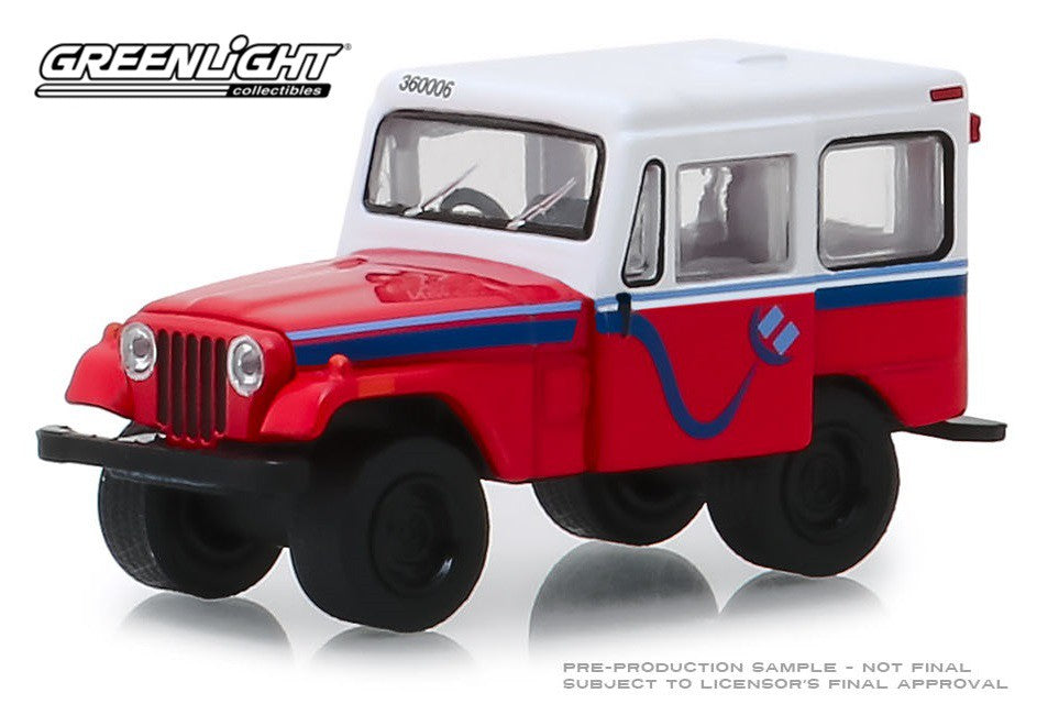 Canada Post 1975 Jeep DJ-5E  Electruck  (Hobby Exclusive) 1/64 Greenlight 30083 Passion Diecast 