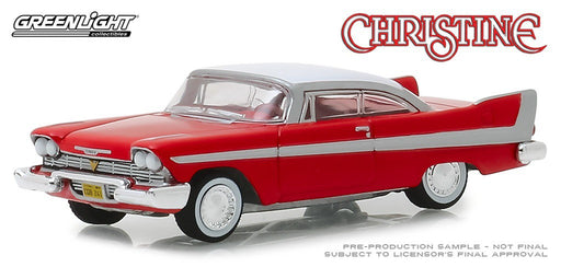 1958 Plymouth Fury - Christine Hollywood Série 23 greenlight 44830C 1-64 PASSION DIECAST