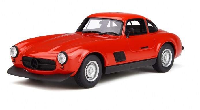 Mercedes-Benz 300SL AMG 1974 red Otto  1/18  OT311  Pasion Diecast 