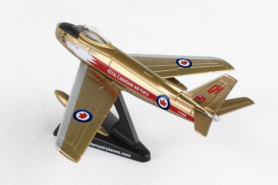 CANADAIR SABRE  RCAF  GOLDEN HAWKS 1/110  POSTAGE STAMP  PS5361-4 Passion Diecast 