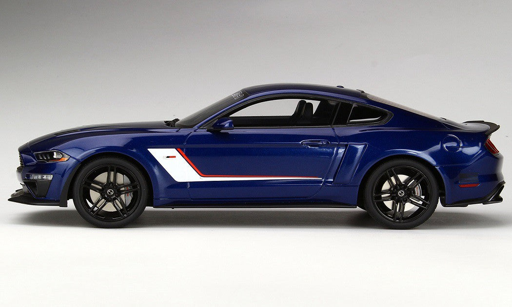 Ford Mustang Roush Stage 3 2019  Blue  GT SPIRIT US020   Passion Diecast 
