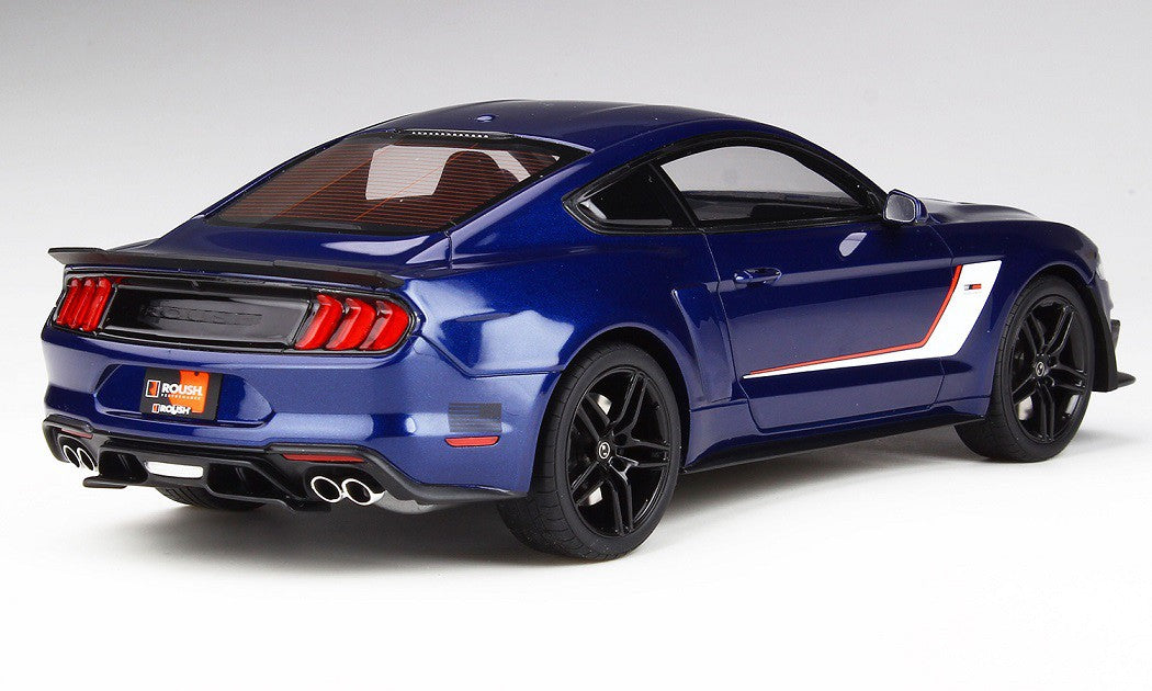 Ford Mustang Roush Stage 3 2019  Blue  GT SPIRIT US020   Passion Diecast 