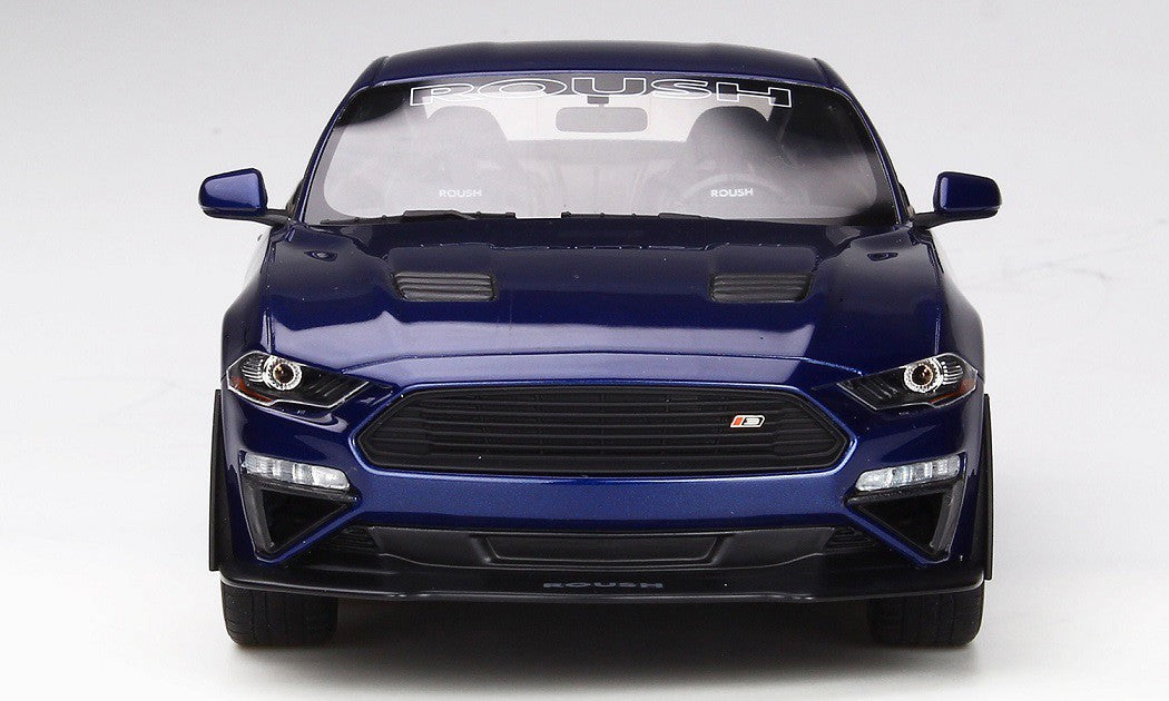 Ford Mustang Roush Stage 3 2019  Blue  GT SPIRIT US020   Passion Diecast 