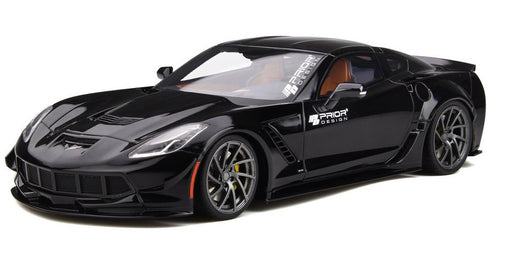Chevrolet Corvette C7 Prior Design Black  GT SPIRIT GT249  Passion Diecast 