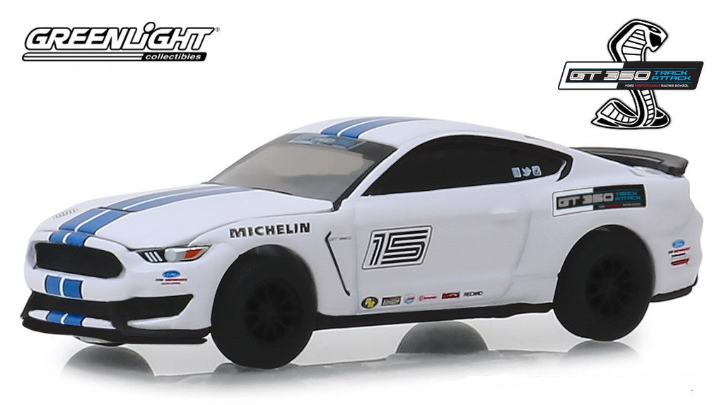 Ford Mustang Shelby GT350  2016 - Ford Performance Racing School - (Hobby Exclusive) 1/64 Greenlight 30052   Passion Diecast 