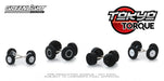 Tokyo Torque 2   Wheel & Tire Pack   1/64 Greenlingt 16030 C  Passion Diecast 