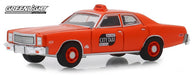 1977 Plymouth Fury Binghamton, New York Taxi - Seven Original Miles on Odometer - 1/64 Greenlight 30057  Passion Diecast 