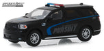 2019 Dodge Durango Pursuit Police SUV - Black  -  (Hobby Exclusive) 1/64 Greenlight 30098 Passion Diecast 