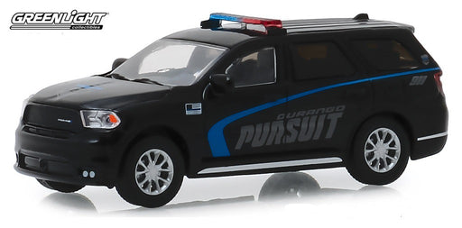 2019 Dodge Durango Pursuit Police SUV - Black  -  (Hobby Exclusive) 1/64 Greenlight 30098 Passion Diecast 