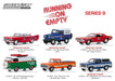 Running on Empty Series 9   Assortment  1-64 greenlight 41090  Passion Diecast
