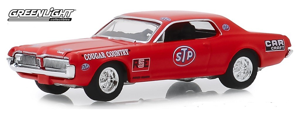 1967 Mercury Cougar - STP  Running on Empty Series 9  greenlight 1-64  - 41090 C  Passion Diecast