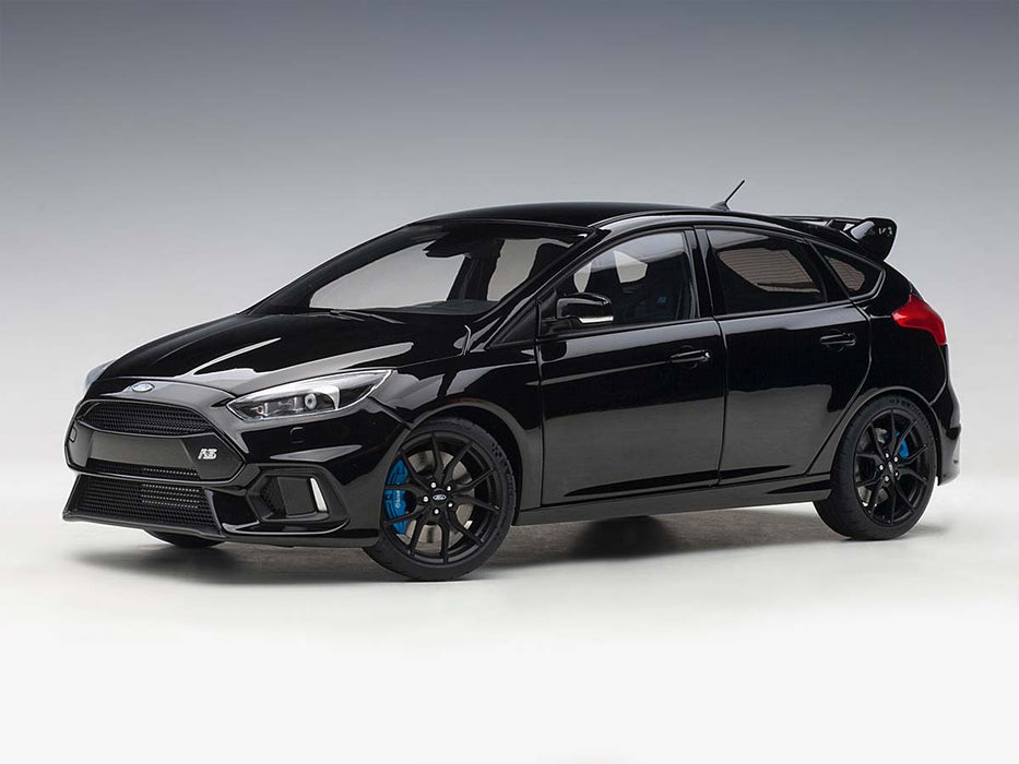 Ford Focus RS 2016 Shadow Black   AUTOART 1/18 72952 Passion Diecast 