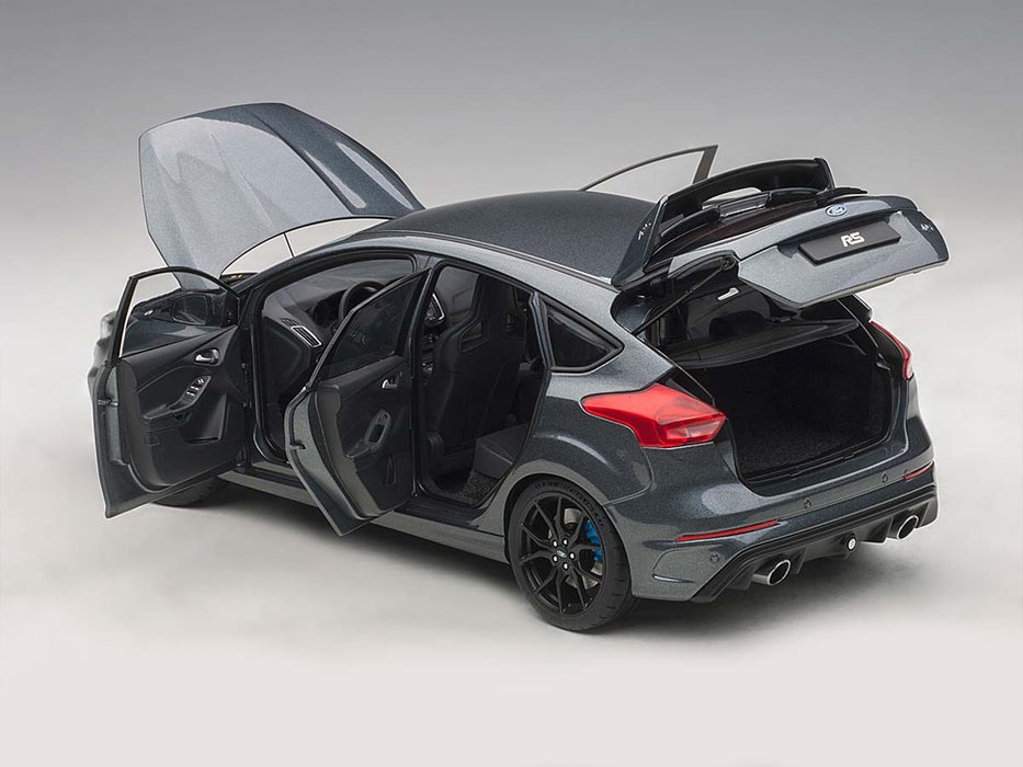 Ford Focus RS 2016 Stealth Grey  AUTOART 1/18 72954 Passion Diecast 