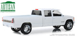 1997 Chevrolet Silverado 3500 Crew Cab in Olympic White Greenlight 1/18  19072 Passion Diecast 
